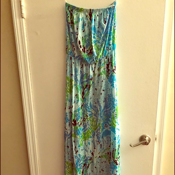 Authentic Lilly Pulitzer Maxi Dress - Picture 1 of 4